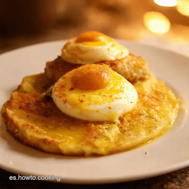 Huevos Rotos Ib&eacute;ricos Con Piment&oacute;n Ahumado presentation