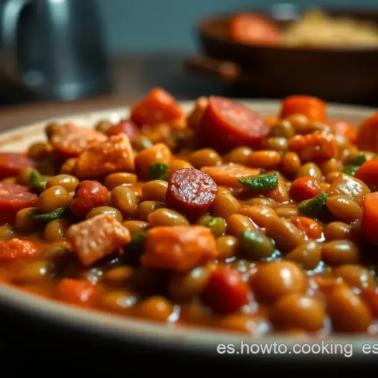 Lentejas con Chorizo a la Espa&ntilde;ola