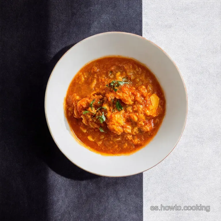 Lentejas Estofadas a La Espa&ntilde;ola presentation