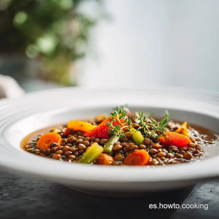 Receta de Lentejas con Verduras Estofadas