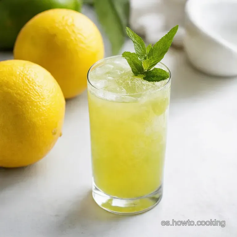 Limonada de Pepino y Menta El Refresco Perfecto