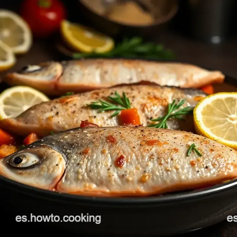 Lubina al Horno a la Mediterr&aacute;nea