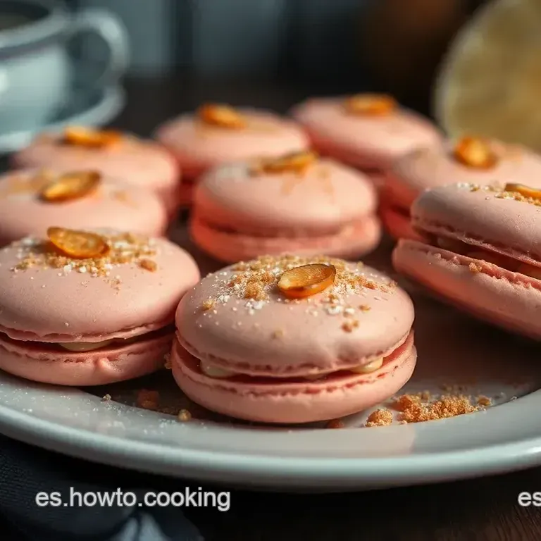Macarons de Tarta de Queso con Alma Obreg&oacute;n