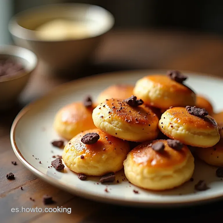 Magdalenas Cl&aacute;sicas con Chips de Chocolate La Receta Infalible para un Copete Esponjoso