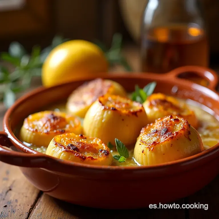 Manzanas Rellenas Con Sabor a Hogar presentation