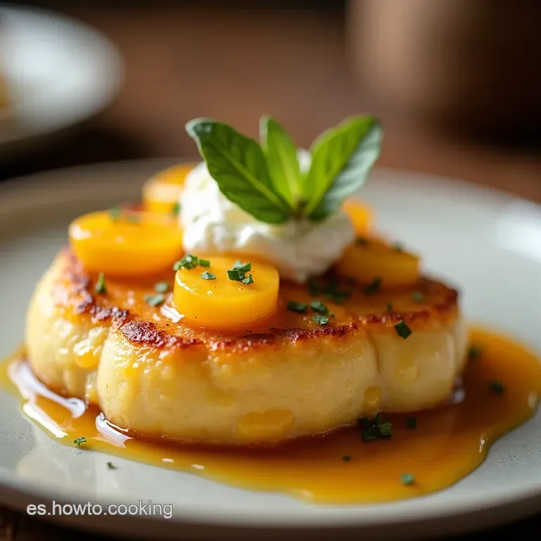 Milhojas de Berenjena Caramelizada con Miel y Cabra