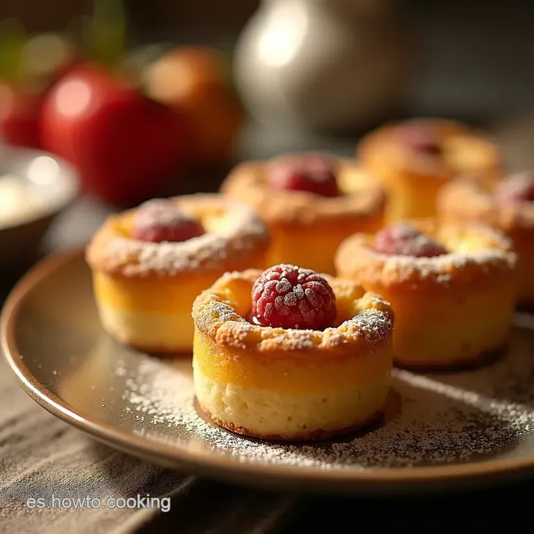 Mini Tartaletas Crujientes De Cereal Y Fruta Fresca presentation