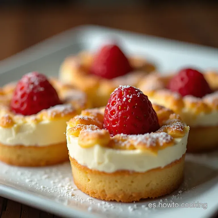 Mini Tartaletas Crujientes de Cereal y Fruta Fresca