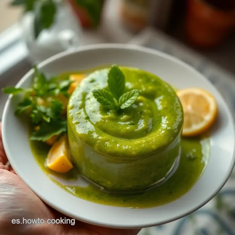 Mojo Verde Canario Aut&eacute;ntico Salsa Fresca para Papas Arrugadas