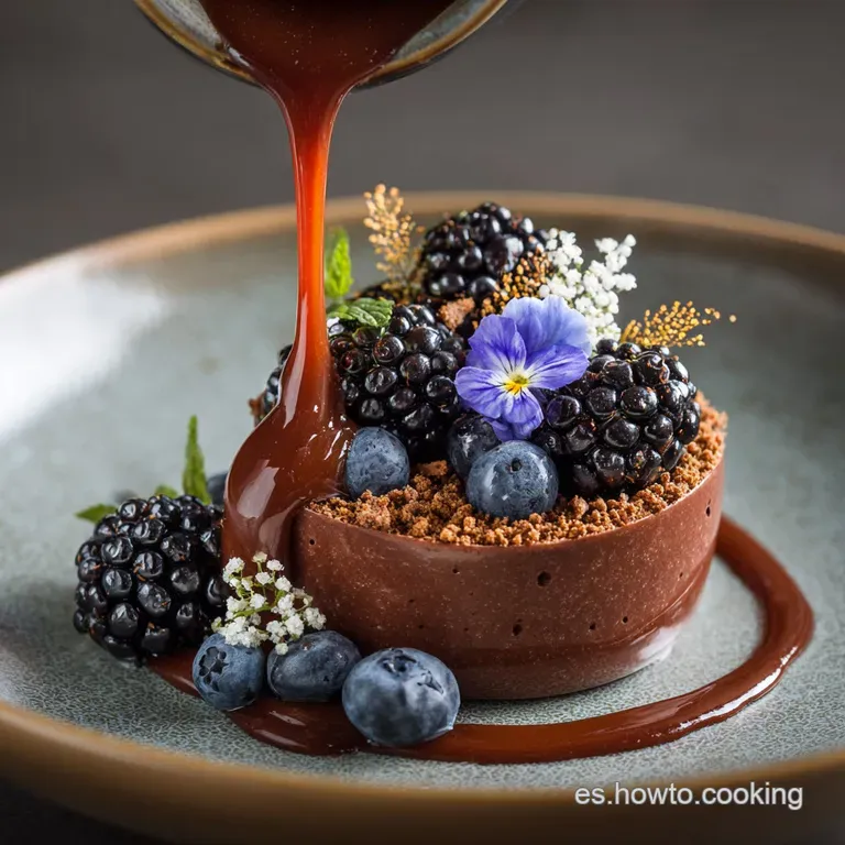 Mousse de Chocolate Negro Intenso: El Postre que Reta a la Gravedad