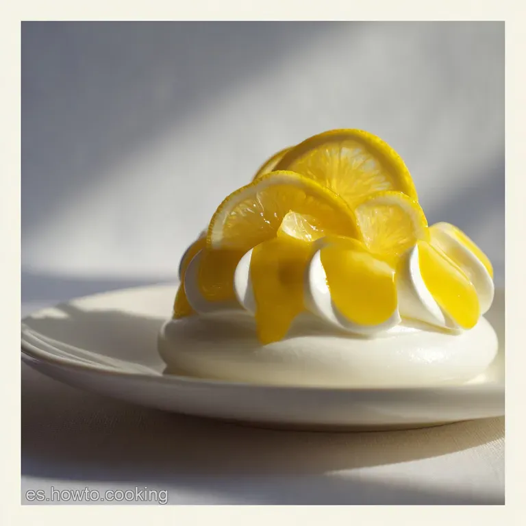 Mousse de Lim&oacute;n: Textura de Nube