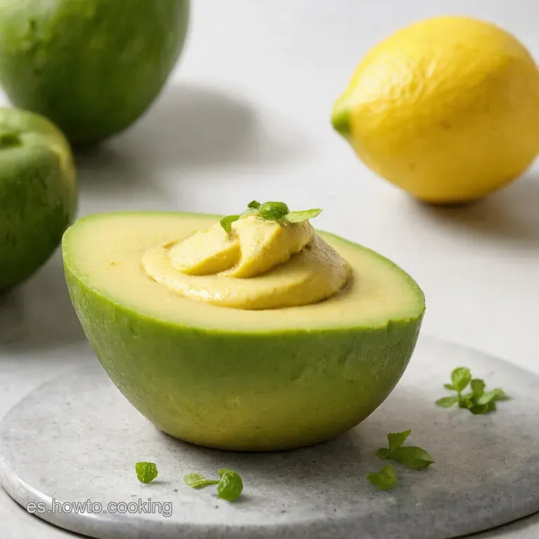 Mousse de Lim&oacute;n y Aguacate
