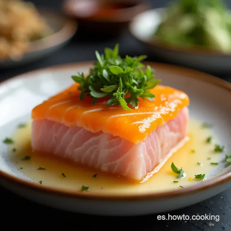 NobuInspired Tuna Tartare with MisoYuzu Flavor Blaze