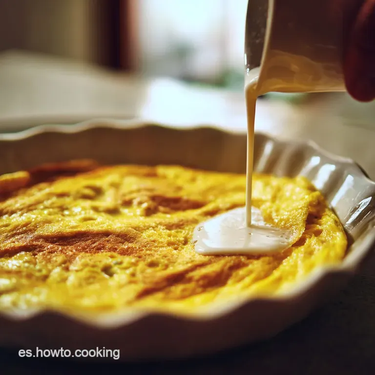 Omelette de queso de cabra y espárragos: Seda y Sabor
