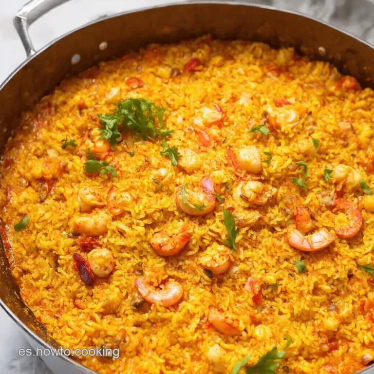 Paella De Marisco Al Estilo Espa&ntilde;ol: &iexcl;Un Mar De Sabores En Tu Plato! presentation
