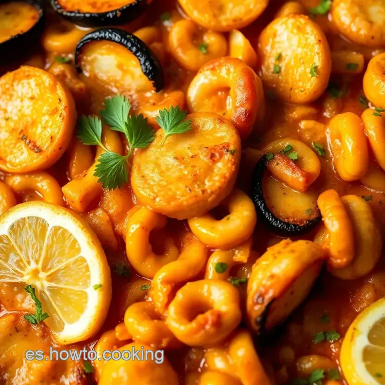 Paella Marinera: &iexcl;Un Fest&iacute;n De Mariscos Al Estilo Espa&ntilde;ol! presentation