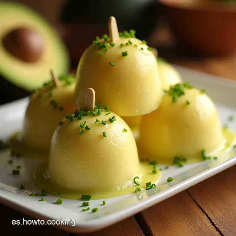 Paletas Heladas De Aguacate Al Estilo Mexicano presentation