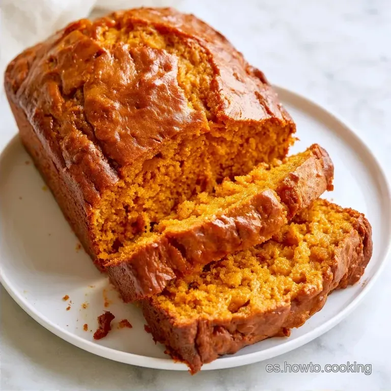 Pan de Calabaza Casero con Harina de Fuerza