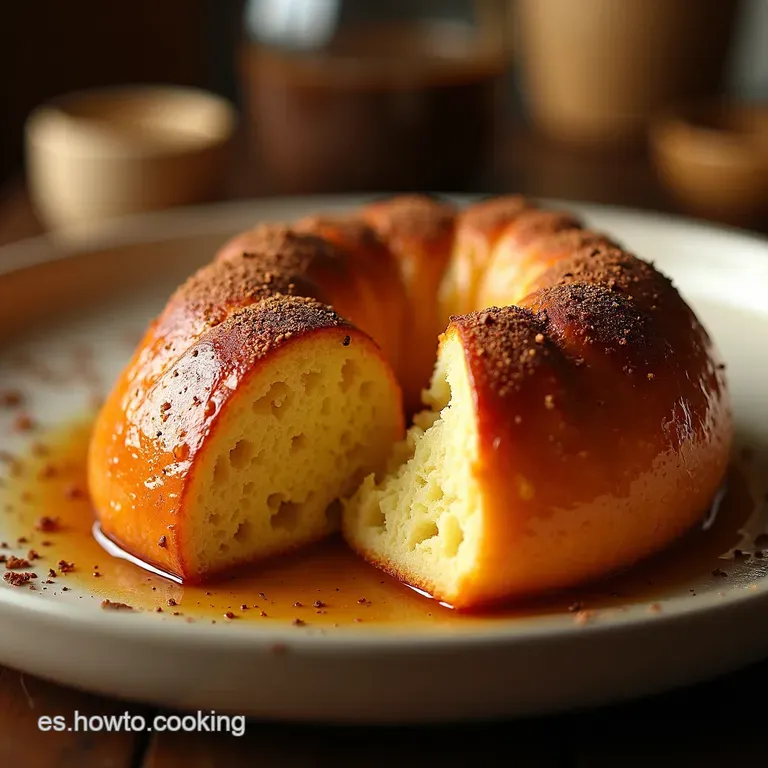 Pan De Muerto De Caf&eacute; De Olla presentation