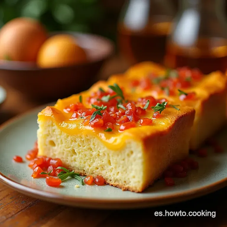 Pan Dorado Del Amanecer Esponjoso Con C&uacute;rcuma Piment&oacute;n Ahumado Y Semillas De Amapola presentation