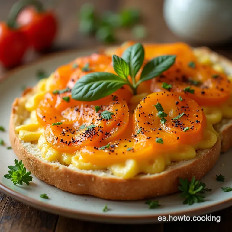 Pan Dorado del Amanecer Esponjoso con C&uacute;rcuma Piment&oacute;n Ahumado y Semillas de Amapola