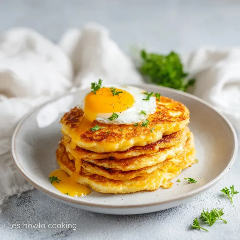 Panqueques de Huevo y Queso Keto: Saludables