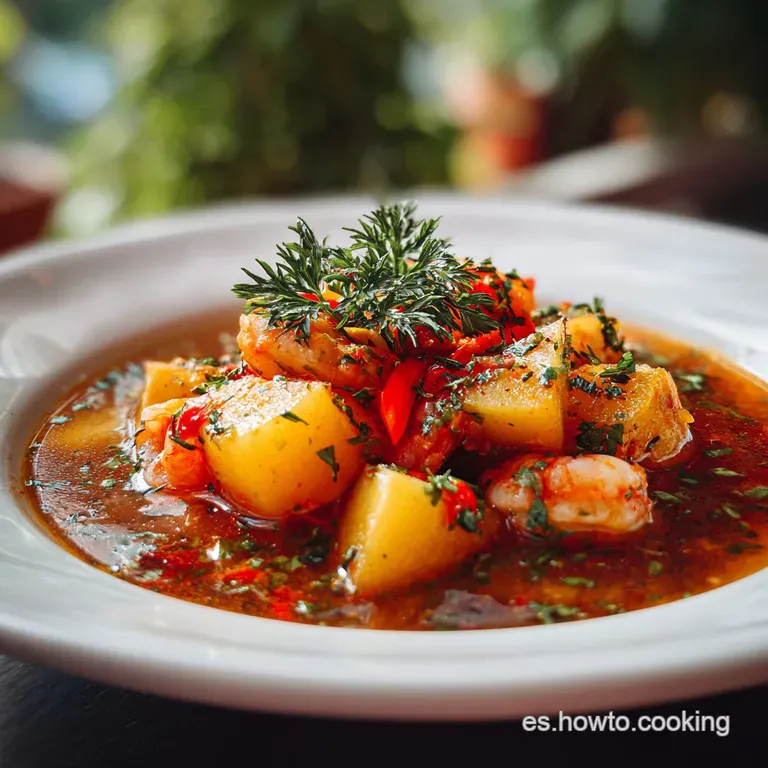 Receta Papas Con Choco C&aacute;diz: Salsa Sedosa