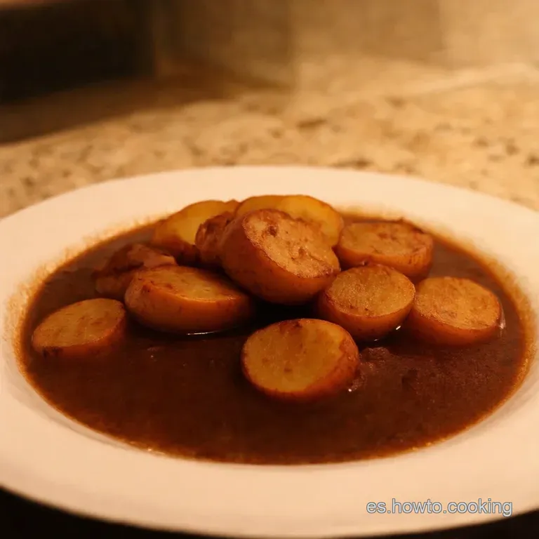 Papas Con Choco De La Abuela presentation