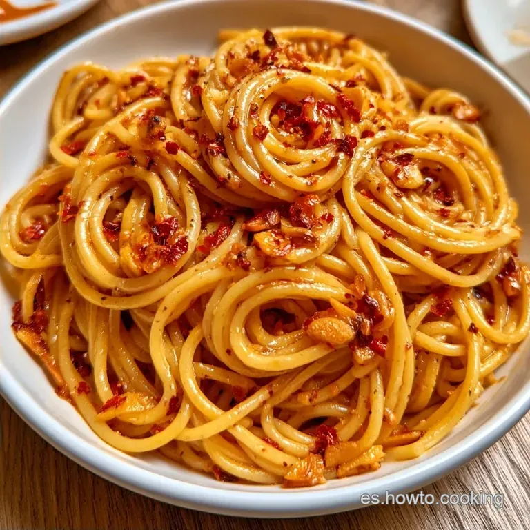 Pasta Con Ajo Y Aceite en 15 Minutos