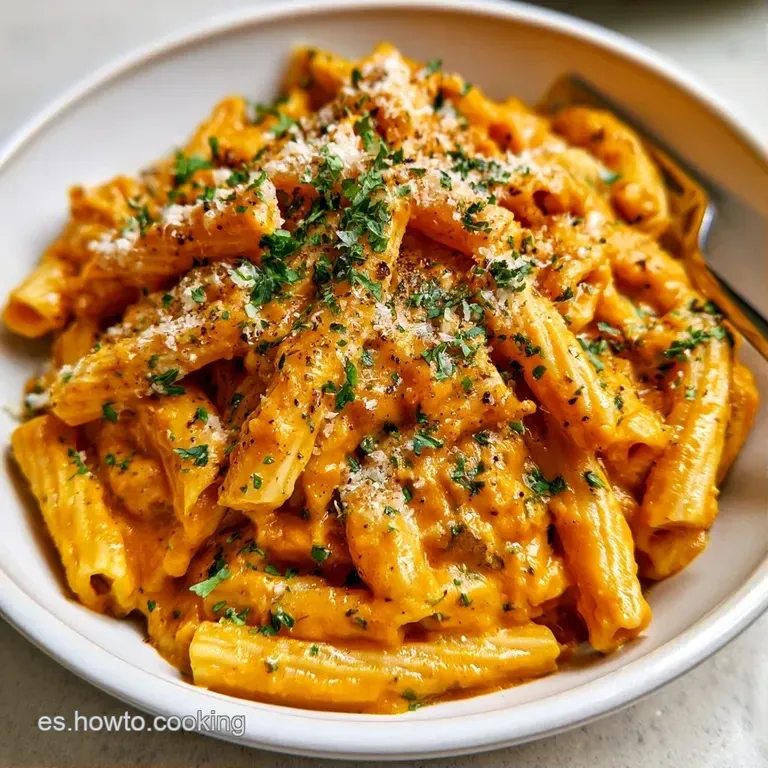 Montículo de pasta cremosa color ocre en plato cerámico, con lluvia de pimienta negra y hojas de salvia tostadas.