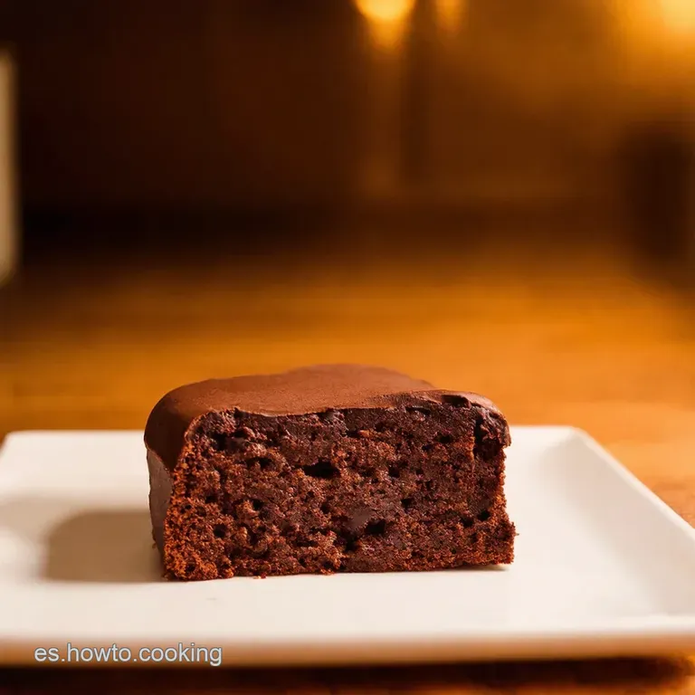 Pastel De Chocolate Tentaci&oacute;n Oscura presentation