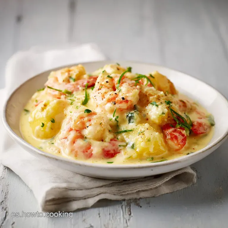 Receta de Pastel de Langostinos F&aacute;cil y Deliciosa
