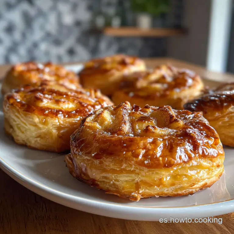 Pastelitos de Manzana con Hojaldre y Canela