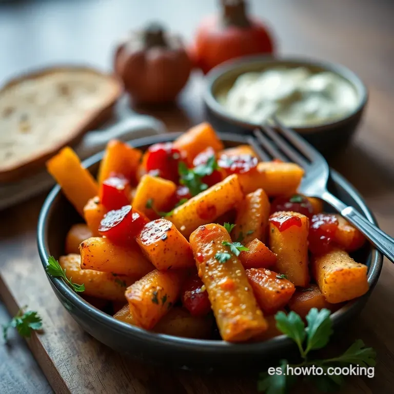 Patatas Bravas: &iexcl;Un Cl&aacute;sico Espa&ntilde;ol Con Sabor Aut&eacute;ntico! presentation