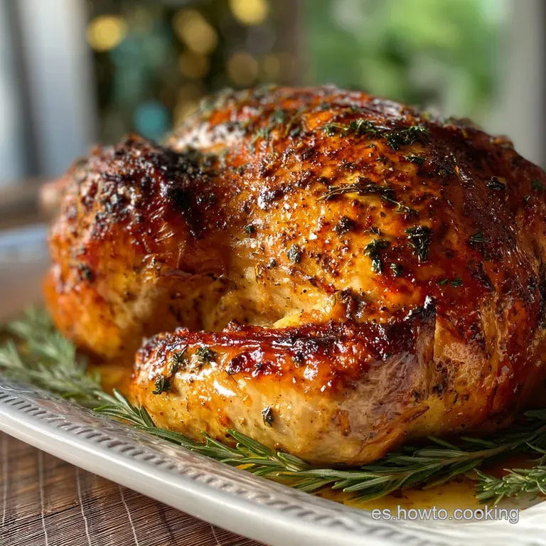 Receta de Navidad con Pavo Relleno Jugoso