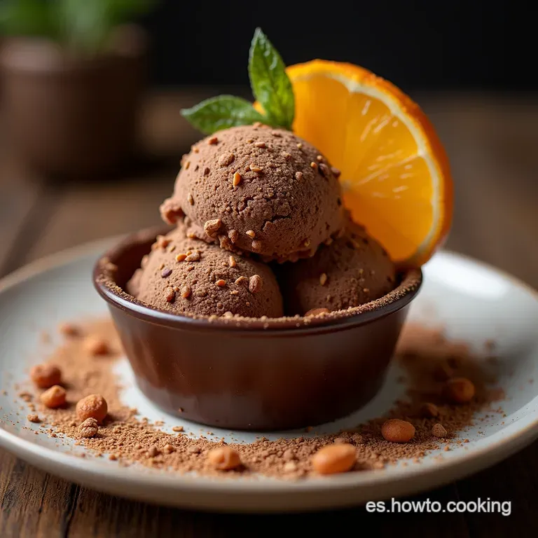 El Sue&ntilde;o Oscuro Pay Helado de Chocolate Cremoso con Costra de Galleta Especiada