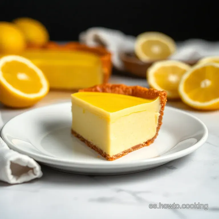 Pie de Lim&oacute;n Cremoso Como Hecho en Casa