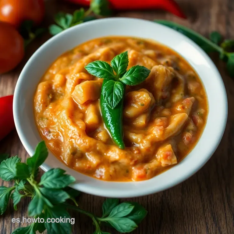 Pierna de Cerdo en Salsa de Tres Chiles