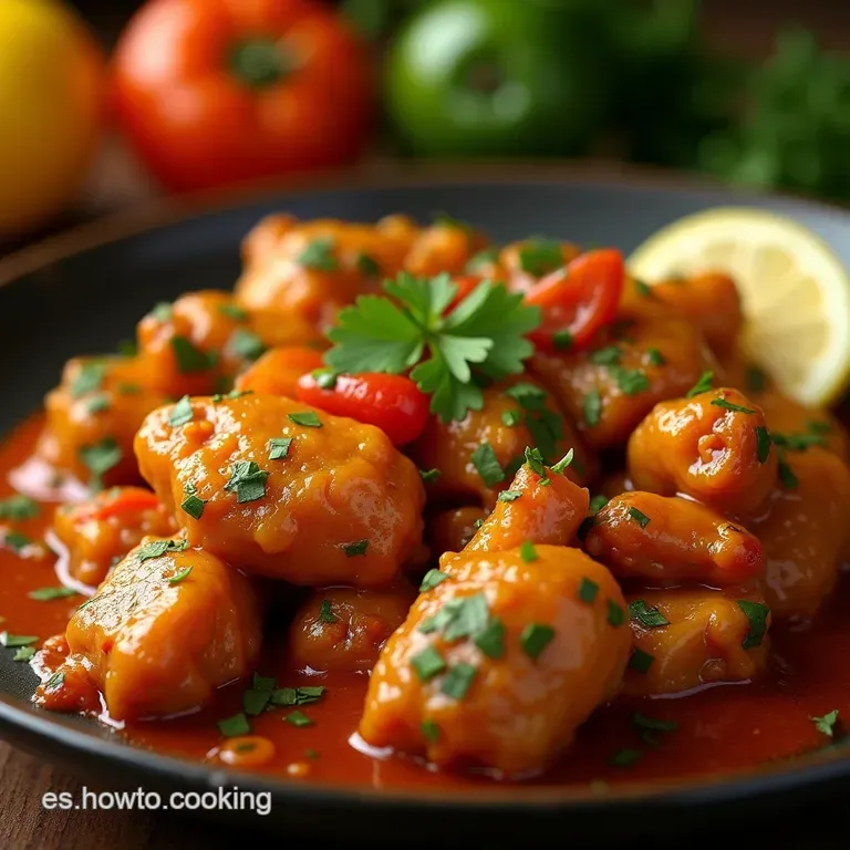 Pollo a La Naranja El Secreto De La Salsa Brillante Que Te Transportar&aacute; a Un Restaurante Chino Casero presentation