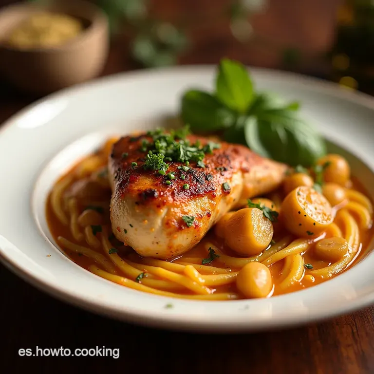 Pollo a la Portuguesa Casero Receta Original