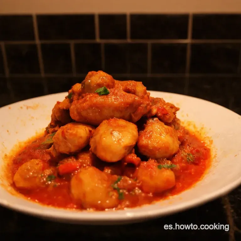 Pollo Al Chilindr&oacute;n Receta De La Abuela presentation