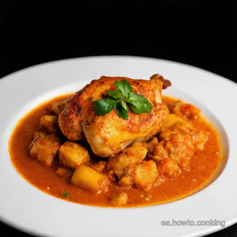 Pollo al Chilindr&oacute;n Receta de la Abuela