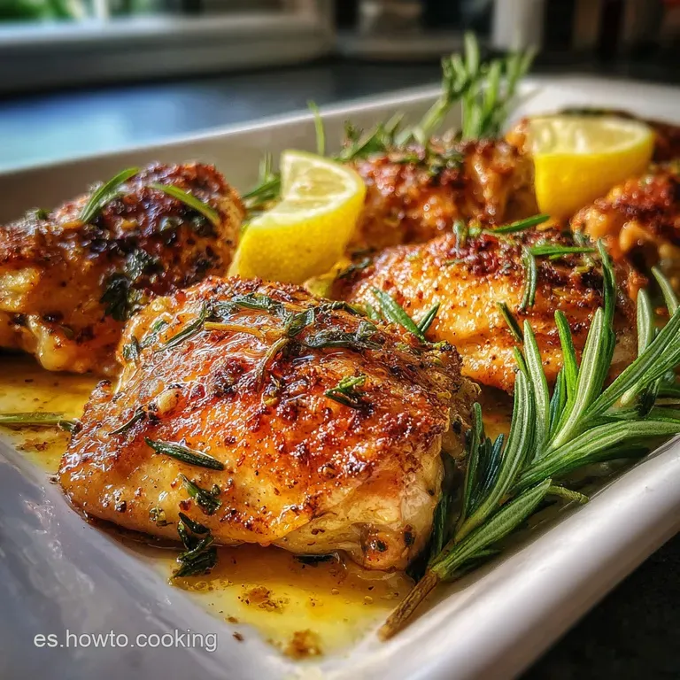 Receta de Julia y su Pollo al Horno Jugoso