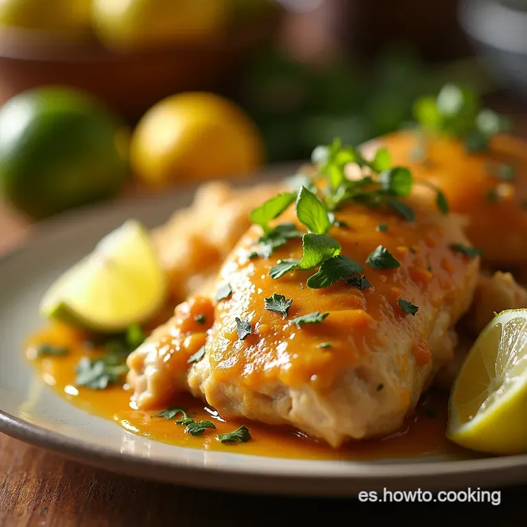 Pollo Al Lim&oacute;n Casero Para Chuparse Los Dedos presentation