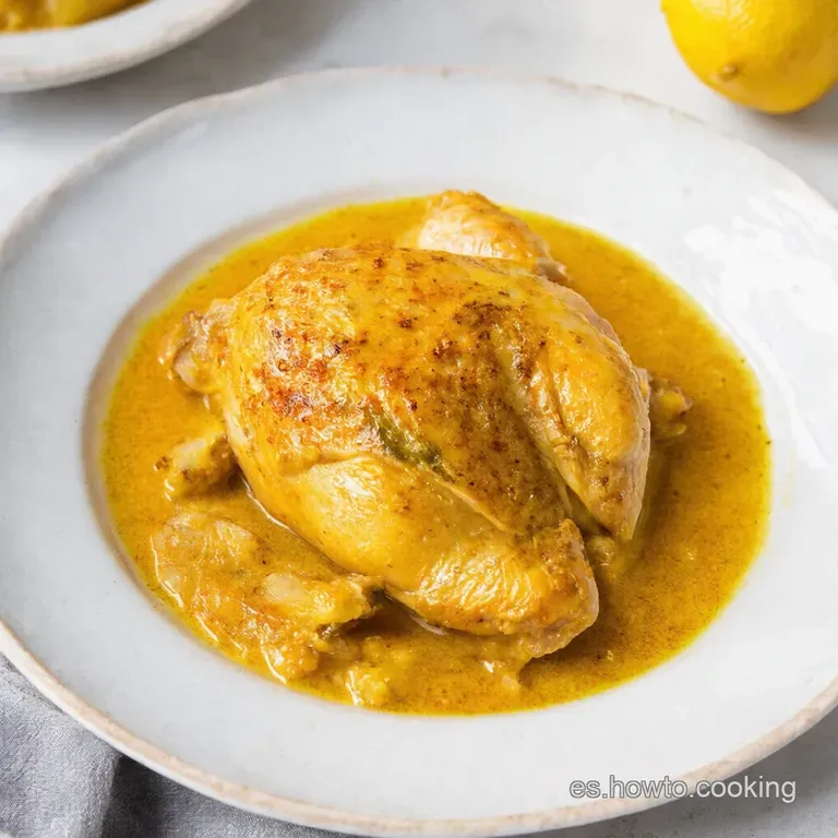 Pollo al Lim&oacute;n Un Cl&aacute;sico con Sabor Casero