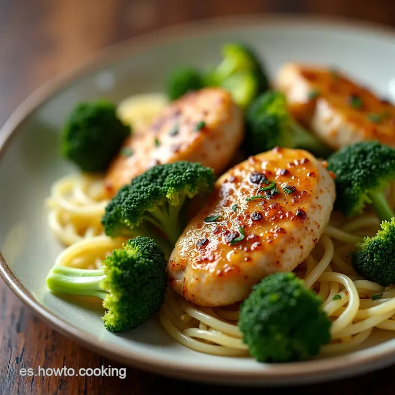 Pollo con Br&oacute;coli al Estilo Oriental