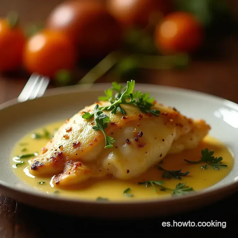 El Tesoro Del Horno Jugoso Pollo Relleno De Espinacas Cremosas Y Champi&ntilde;ones Silvestres presentation