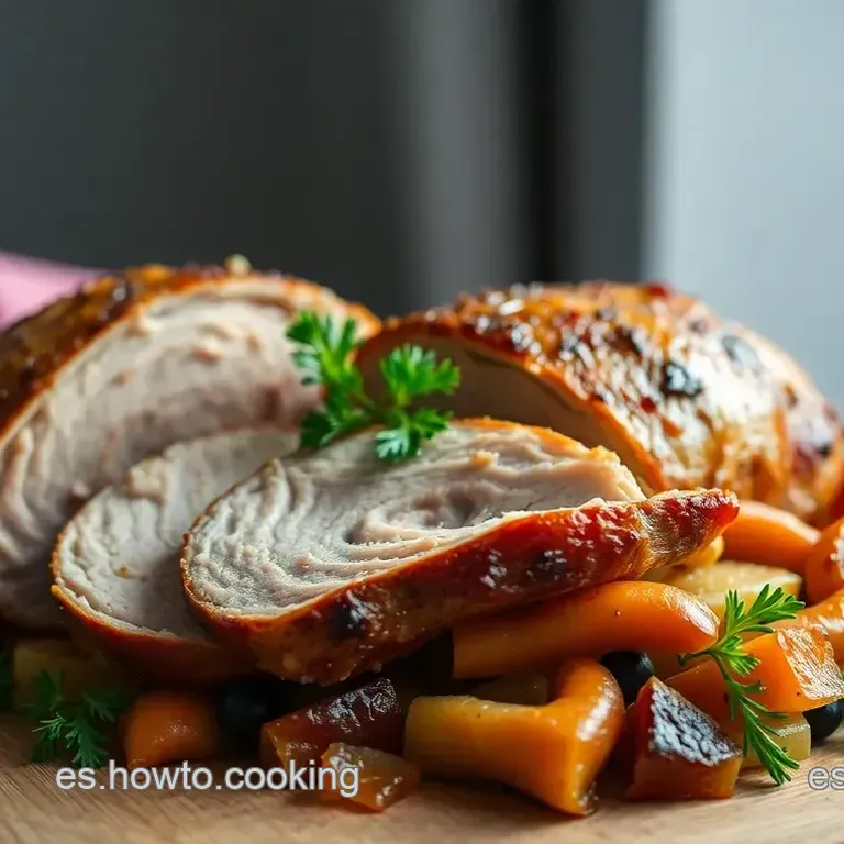 Porchetta Crujiente al Horno: Un Fest&iacute;n Italiano en tu Mesa