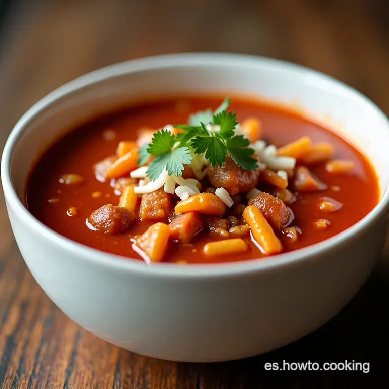 Pozole Rojo Aut&eacute;ntico de la Abuela