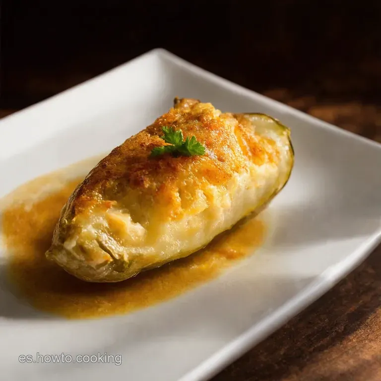 Puerros Rellenos de Salpic&oacute;n de Chatka